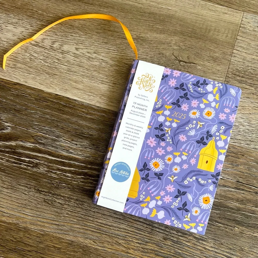 New! High Note x Artist designed 17 month planner